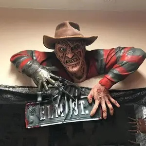 ديكور حائط من المعدن مُعلق للخوف من Freddie Krueger بسعر الجملة من هالوين