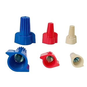 Huasu UL22-8 awg wg קונטרטורים, טוויסט כנף-על אגוזי מרט לחיווט חשמלי (יח'\שקית 100) - Product Image 1
