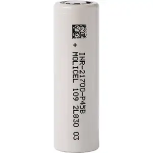 Bester Preis 21700 4500mAh Wiederauf ladbare Lithium batterie INR21700 P45B Li-Ionen-Batterien Zelle für Molicel