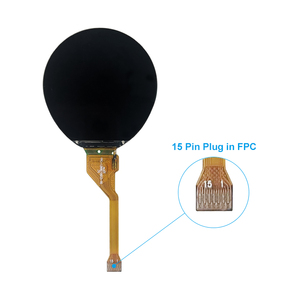 1.39 inch 360*360 qspi vòng nhỏ thông minh đồng hồ TFT LCD màn hình hiển thị IPS 15pin 1.4inch Thông tư LCD Module bảng điều chỉnh màn hình cảm ứng - Product Image 5