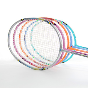 Raquette de <span class=keywords><strong>badminton</strong></span> professionnelle personnalisée entièrement en fibre de carbone dure/souple PU Grip Graphite Shaft Light Design DECOQ M9000 Outdoor - Product Image 6