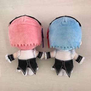 Peluche Anime Re:Zero - Starting Life in Another World, 20CM, <span class=keywords><strong>Rem</strong></span> e Ram, Bambola Morbida e Carina - Product Image 3