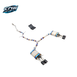 Échappement en acier inoxydable à haut débit poli miroir pour <span class=keywords><strong>Audi</strong></span> A3/A5/A6/A7/S3/RS3/<span class=keywords><strong>TTS</strong></span>/TTRS voitures de sport - Échappement catback modifié - Product Image 5
