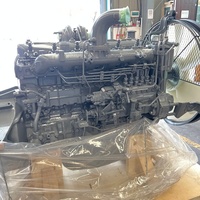 Ensemble complet de moteur diesel Isuzu 6BG1 6BG1T d'origine pour excavatrice Hitachi ZX200, chariot élévateur, camion marin