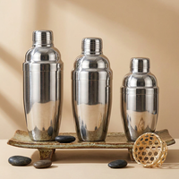 Shaker à cocktail Martini en acier inoxydable 18/8 avec filtre intégré, tasse de mélange durable, outil de barman pour bar à domicile