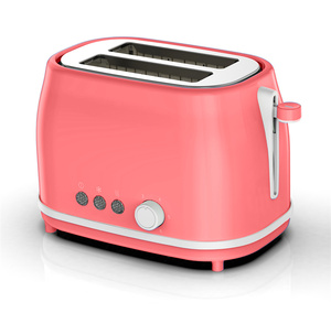 Máy Nướng Bánh Mì Thương Mại Chảo Tostadora De Phong Cách Bắc Âu Máy Nướng Bánh Mì Bằng Thép Không Gỉ Màu Xanh Dương Có Nắp Đậy - Product Image 4