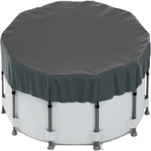 Couverture de <span class=keywords><strong>piscine</strong></span> d'hiver robuste, conception coupe-vent bloque la neige, tailles personnalisées disponibles pour les piscines hors sol et creusées - Product Image 2