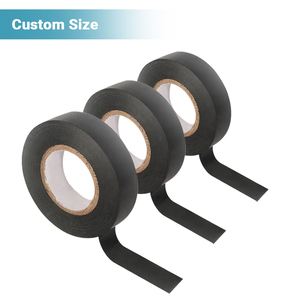 10เมตรสีดำสีขาวสีแดงสีฟ้า3Mx 3/4 Inchx33ฟุต10เมตรสายเทียมฉนวนกันไฟฟ้าไวนิลสารหน่วงไฟเทปพีวีซี - Product Image 6