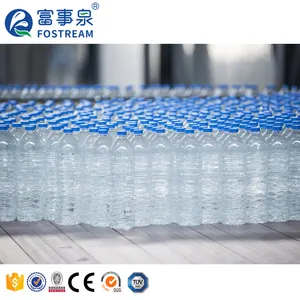 Fully Automatic 200ml-2500ml 3 In 1 PET Plastic Bottle Drinking Mineral Water Filling And Packing Machine