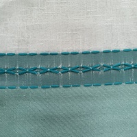 Kain Voile Transparan Bordir Bunga Tulle Langsung dari Pabrik, 100% Poliester Teknik Tenun untuk Jendela Tekstil Rumah Berwarna