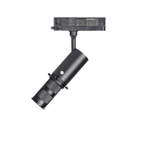 Projecteur LED de contour modulable et orientable 12W, projecteur de profil LED RA90, lumière de découpe de faisceau pour galerie d'art, musée
