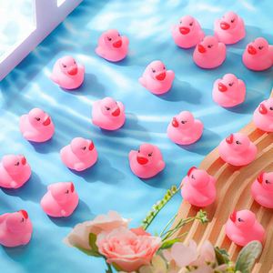 Mini in Bulk Squeaky Rubber Ducks <b>Bath</b> Toys Tiny Float Bathtub Duckies Baby Shower Party Favor for Birthday Car Decor Supplies - Product Image 1