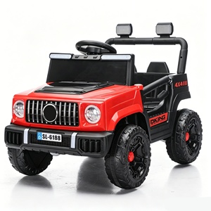 Auto Eléctrico Infantil de Cuatro Ruedas con Control Remoto, de Plástico ABS, para Niños y Niñas de 2 a 4 Años, Todoterreno - Product Image 3