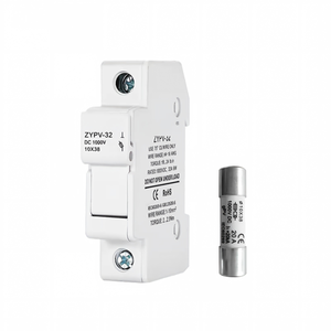 Fusible solaire photovoltaïque ZYPV-32 CE DC 1000V 10*38mm 2A 20A 32A avec boîte de support de fusible - Product Image 3