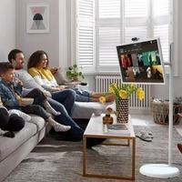 Téléviseur LED 4K 21,5/22 pouces avec support, tablette mobile sans fil, caméra intelligente portable, écran tactile Android, LCD déroulable