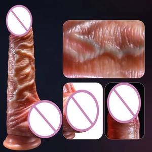 Dildo de Silicone Realista para Mulheres, Modelo de Masturbador Adulto, Simulação de Pênis Pseudo, Venda Quente no Comércio Exterior - Product Image 4