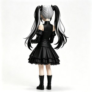 Action Figure in PVC Personalizzate OEM all'Ingrosso, Stile Gotico Scuro Loli, <span class=keywords><strong>Anime</strong></span> da Collezione - Product Image 3
