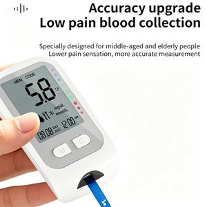 Hot Sale Wholesale Digital <strong>Glucose</strong> Meter <strong>Blood</strong> <strong>Glucose</strong> Meter with Valuable Features Store <strong>Rating</strong> Complies with EU Standards - Product Image 4