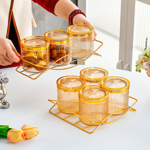 <b>Spice</b> <b>Jar</b> <b>Set</b> 300Ml Below Airtight Plastic Lid Kitchen Storage Container Food Grade Dried Fruit Grain <b>Jar</b> - Product Image 3