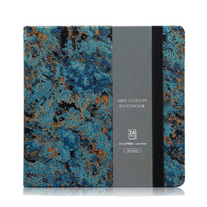 XinyiArt 140 lb 300 GSM 24 feuilles 100% coton <span class=keywords><strong>bloc</strong></span> <span class=keywords><strong>de</strong></span> <span class=keywords><strong>papier</strong></span> artiste carré <span class=keywords><strong>aquarelle</strong></span> <span class=keywords><strong>bloc</strong></span> pour <span class=keywords><strong>aquarelle</strong></span> peinture et médias humides - Product Image 6