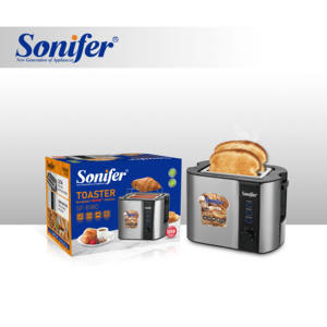 <span class=keywords><strong>Grille</strong></span>-<span class=keywords><strong>pain</strong></span> automatique Sonifer SF-6180 à 2 tranches, réglable, pour la cuisine et le petit-déjeuner - Product Image 2