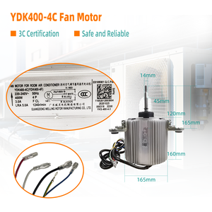 YDK400-4C AC220-240V 50Hz 3.0A 1240RPM 400W CCW Outdoor Air Conditioner Parts New 400W Air Conditioner <strong>Motor</strong> YKS-400-4-3 - Product Image 4