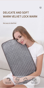 Couverture chauffante électrique en flanelle polaire, réglages de température, arrêt automatique, protection contre la surchauffe, CE ROHS, lavable en <span class=keywords><strong>machine</strong></span> - Product Image 2
