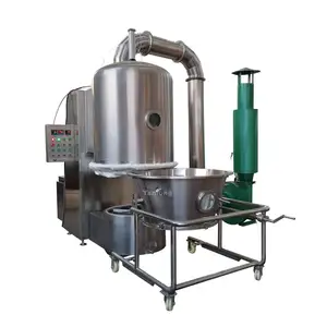 Solid beverage powder boiling bed dryer stainless steel vertical boiling dryer Chemical powder fbd dryer GFG-120