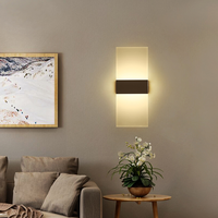 Applique murale LED 220V 110V pour chambre à coucher, chevet, salon, balcon, couloir