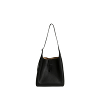 Tas Selempang Kecil Model Trendy untuk Wanita 2026, Tas Hobo Kulit Asli, Fashion untuk Penggunaan Sehari-hari, Warna Hitam Merah Coklat, Bahan Poliester