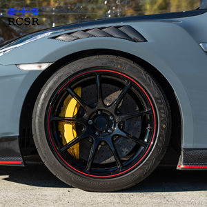 RCSR nouvelles jantes en aluminium de voiture forgées noires 18 19 20 21 22 pouces 5x114.3 5x112 5x120 roues forgées pour Nissan GTR Nismo - Product Image 1