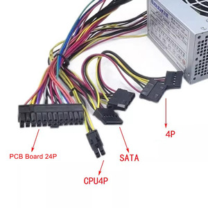 Favourite Zumax 250 Вт ~ 450 Вт <span class=keywords><strong>Mini</strong></span> <span class=keywords><strong>ITX</strong></span> ATX PC блок питания DPA-350JB 800 Вт игровой компьютер PSU SATA * 3 для серверного настольного приложения - Product Image 5