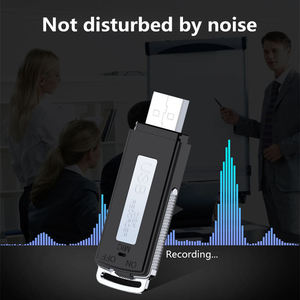 เครื่องบันทึกเสียงแบบ USB แฟลชไดรฟ์ เครื่องบันทึกเสียงแบบคลิกเดียว บันทึกเสียงได้แม้ปิดเครื่อง  สามารถเสียบเข้ากับแฟลชไดรฟ์ USB ได้โดยตรง - Product Image 5