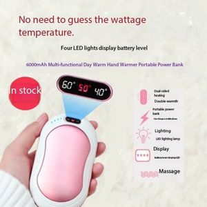 Nouveau chauffe-mains portable, mini chauffe-mains rechargeable par USB, 2 en 1, chauffe-mains multifonctionnels, voyages en plein air, sports, chasse, camping - Product Image 2