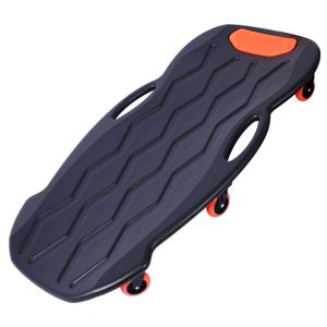 Equipo de reparación de cuerpo de HDPE ergonómico DB de 42 pulgadas, diseño ergonómico moldeado por soplado, reposacabezas acolchado, bandejas de herramientas duales, bolsa de transporte para - Product Image 3