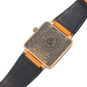 Montre mécanique automatique personnalisée OEM 40 mm ronde de style punk avec crâne en cristal de saphir Miyota, acier inoxydable, analogique, charme - Product Image 4