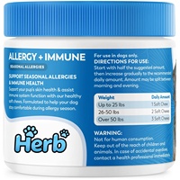 Friandises pour chiens sous marque privée ODM/OEM : Soulagement des allergies, soutien immunitaire, absorption rapide, bouchées molles sûres, huile de poisson, vitamines, pour grandes races