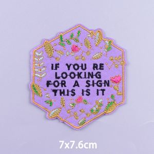 Patchs thermocollants DIY pour broderie, autocollants et badges personnalisés pour vêtements – Prix direct usine - Product Image 4