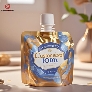 Plusieurs couches de confinement de pression biodégradable de qualité alimentaire recyclé vertical personnalisable de qualité alimentaire Stand up Spout Pouch - Product Image 3