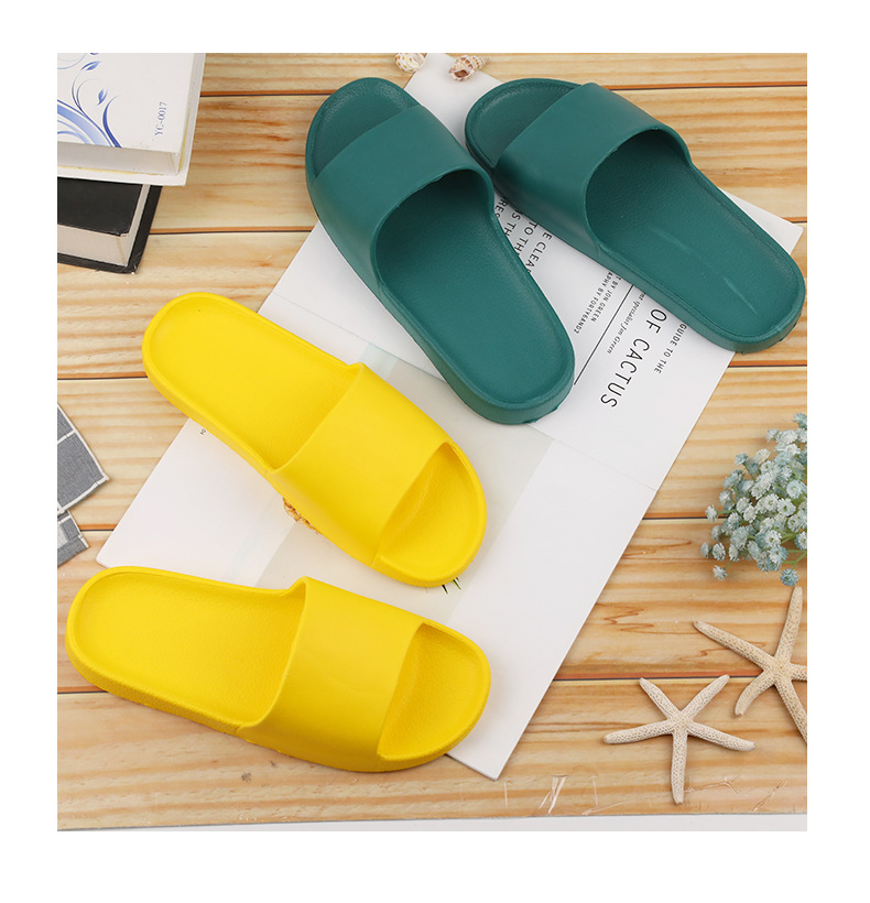 EVA Slippers Bathroom Non-slip Indoor Summer Women and Men Hotel Slides Slippers
