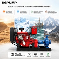 BGLXB Split para Bomba de Agua Centrífuga para la Industria Minera, Motor Diésel de Alta Presión, Hierro Fundido/Acero Inoxidable, Flujo de 1000m³/h