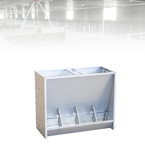 Venta directa de fábrica, tamaño personalizado para cerdos de vivero y engorde, equipo agrícola, alimentador de acero inoxidable - Product Image 1
