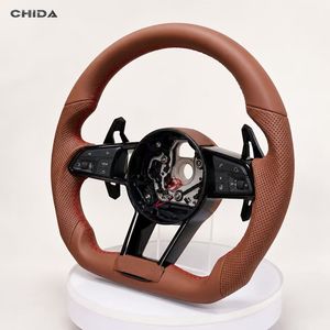 Volant en cuir de qualité supérieure, personnalisé en usine, <span class=keywords><strong>prix</strong></span> de gros, performance améliorée, adapté aux <span class=keywords><strong>Audi</strong></span> <span class=keywords><strong>A1</strong></span> A3 A4 A5 A6 A7 - Product Image 2