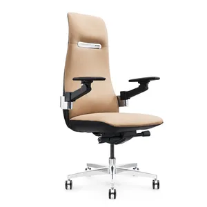 Executive Office Furniture Revolving Chair 2021 NEW Boss Swivel Revolving Manager Pu Leather Chair