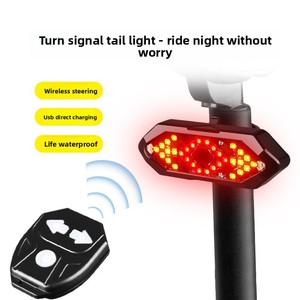 Kit de feux antibrouillard LED pour vélo de montagne électrique, clignotants de guidon, feux arrière, étanche IPX6, <span class=keywords><strong>batterie</strong></span> rechargeable - Product Image 6
