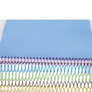 オフィス製本用のベストセラープラスチックスパイラル製本コイルノートブックおよびカタログPETおよびPVC素材 - Product Image 4