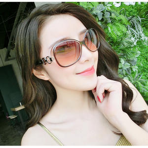 Nuevas Gafas de Sol Retro Extra Grandes para Mujer, Lentes de Resina con Protección UV400, Montura 15809, Estilo Círculos - Product Image 5