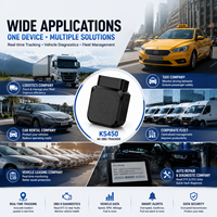 Rastreador 4G OBD GPS con seguimiento en tiempo real, diagnóstico de vehículos y monitoreo remoto para uso de gestión de automóviles, camiones y flotas