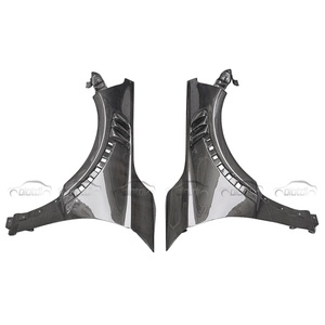 Rejillas de Ventilación Laterales Exteriores de Fibra de Carbono Estilo OTD, Pieza Automotriz para Honda Civic Type R FL5 2022-2023 - Product Image 1