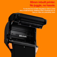 Terminal de paiement mobile SUNMI V2S Plus, Android 11, avec imprimante 58 mm, paiement NFC, pour restaurant